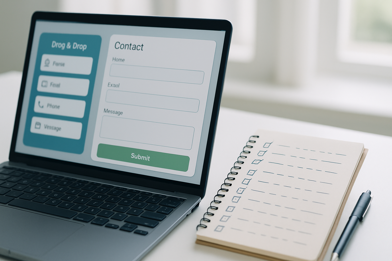 10 steps to build a contact form builder checklist