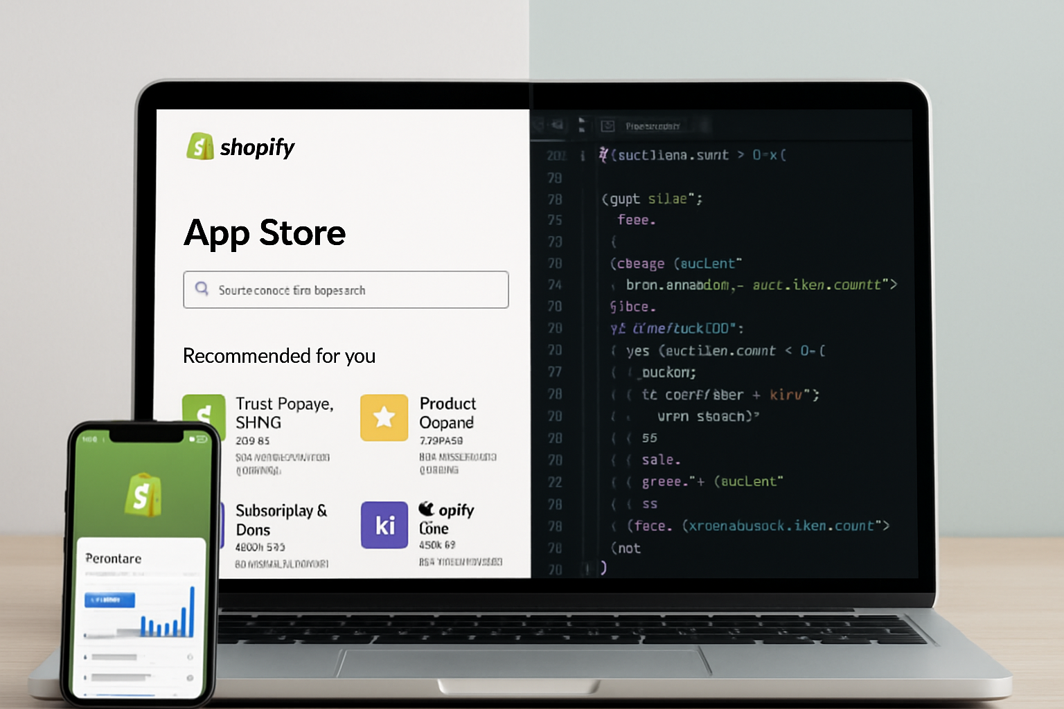 How to use Shopify apps vs custom development for your store